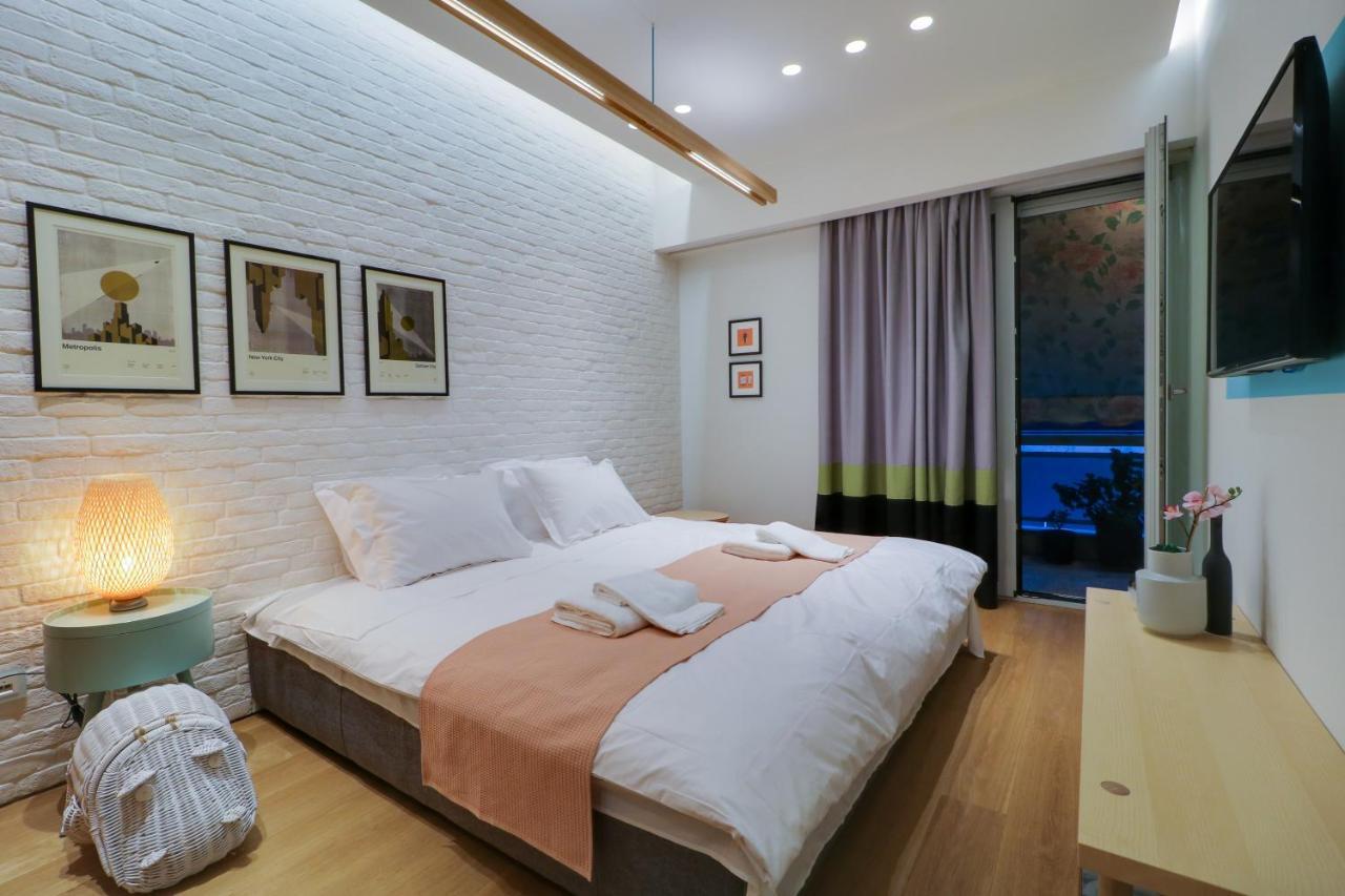 Superior Central Apt|3Min To Metro|Ac|Netflix|Imac Афины Экстерьер фото