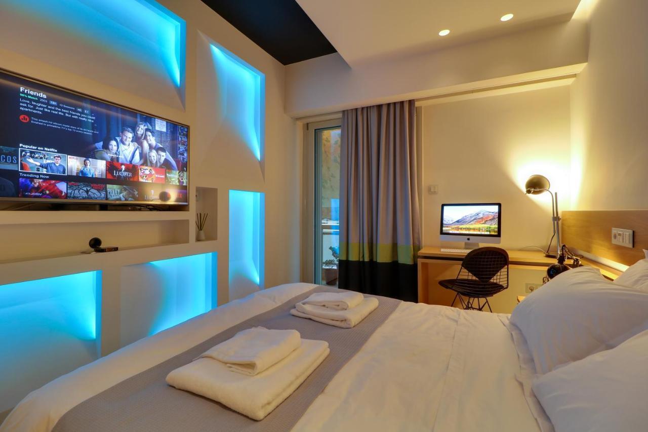 Superior Central Apt|3Min To Metro|Ac|Netflix|Imac Афины Экстерьер фото
