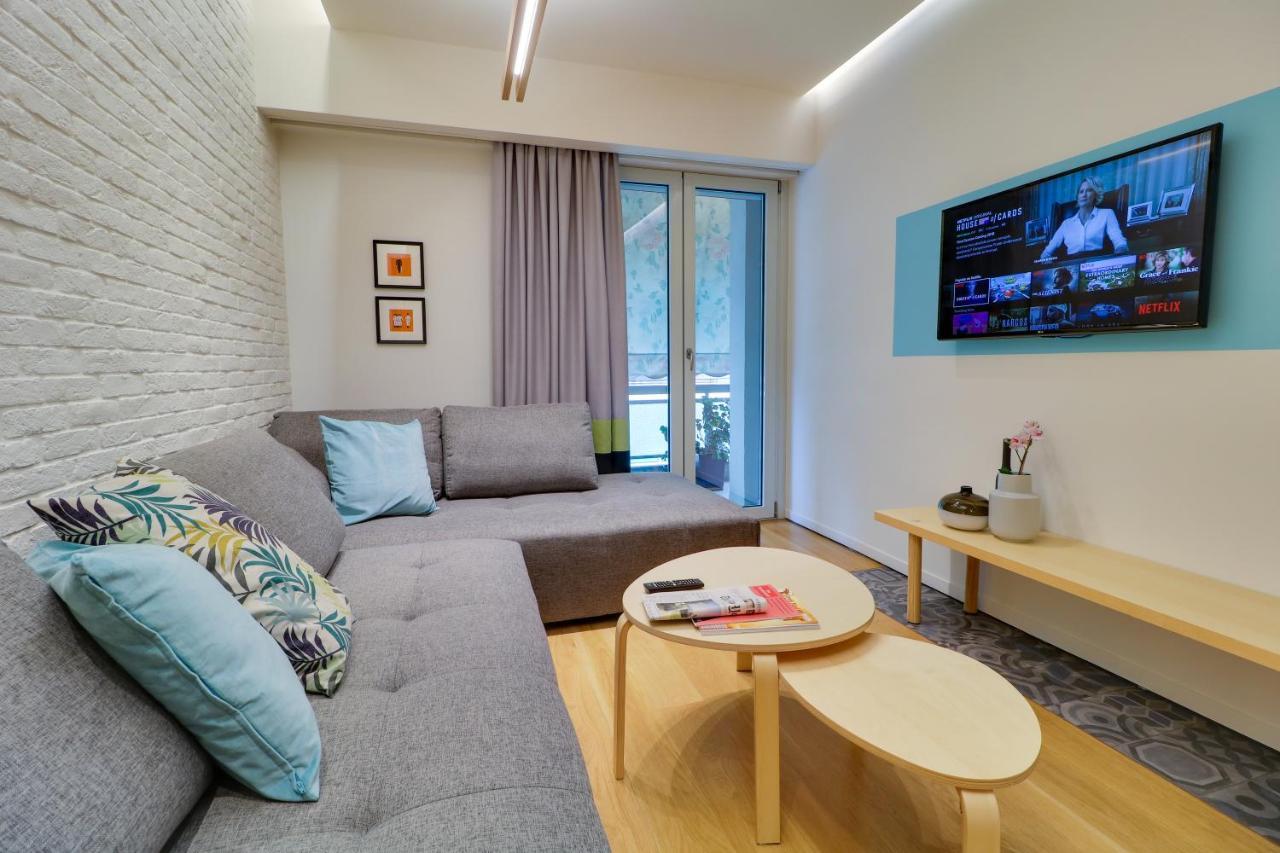 Superior Central Apt|3Min To Metro|Ac|Netflix|Imac Афины Экстерьер фото